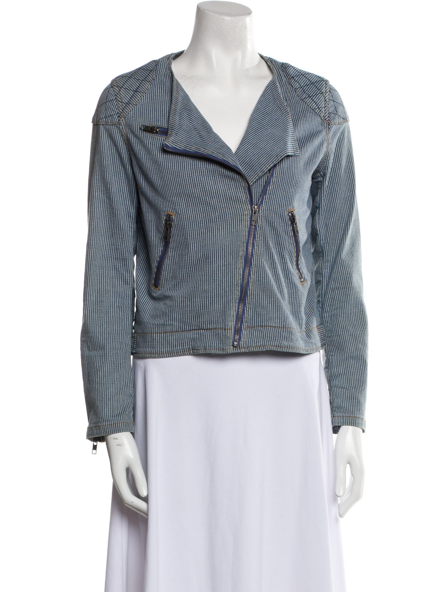 Soeur Striped Evening Jacket