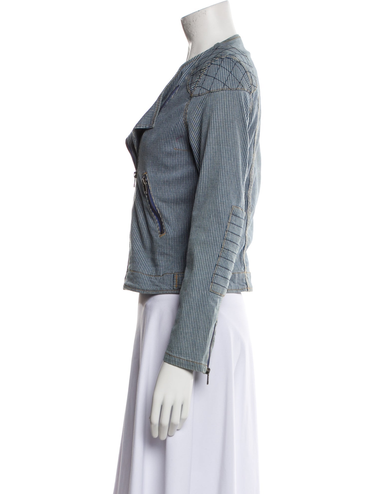 Soeur Striped Evening Jacket