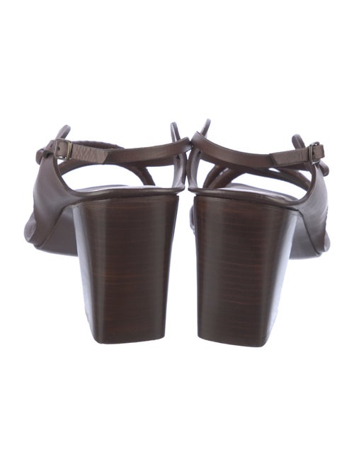 Soeur Leather Slingback Sandals