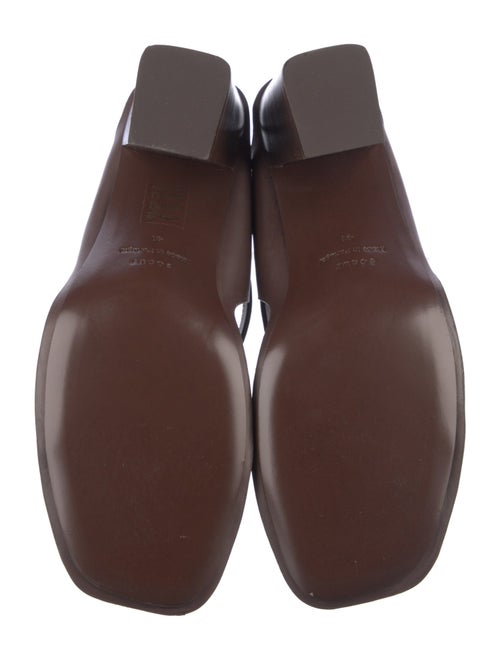 Soeur Leather Slingback Sandals