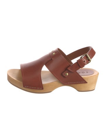 Soeur Sandals Leather Slingback 6