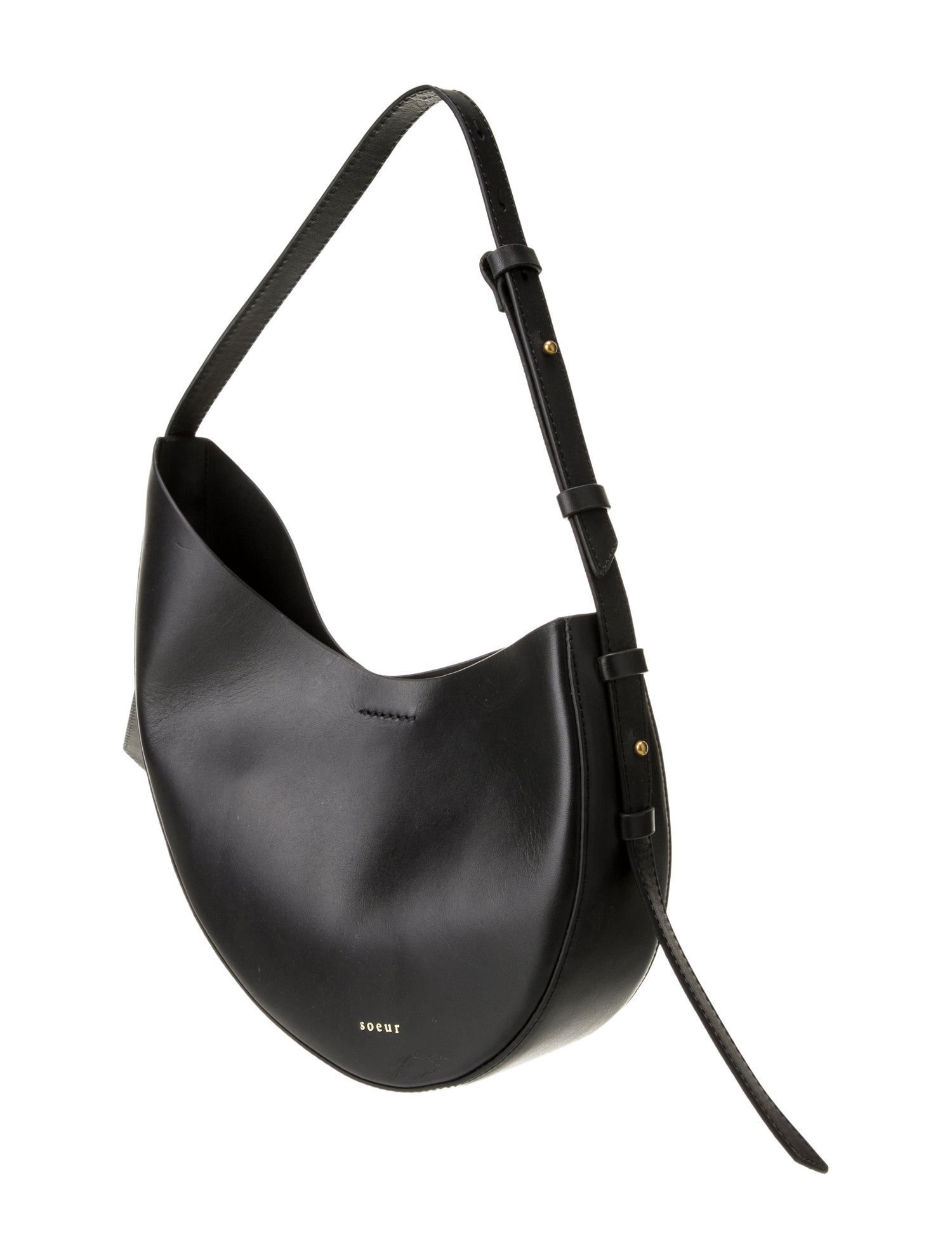 Soeur Leather Shoulder Bag