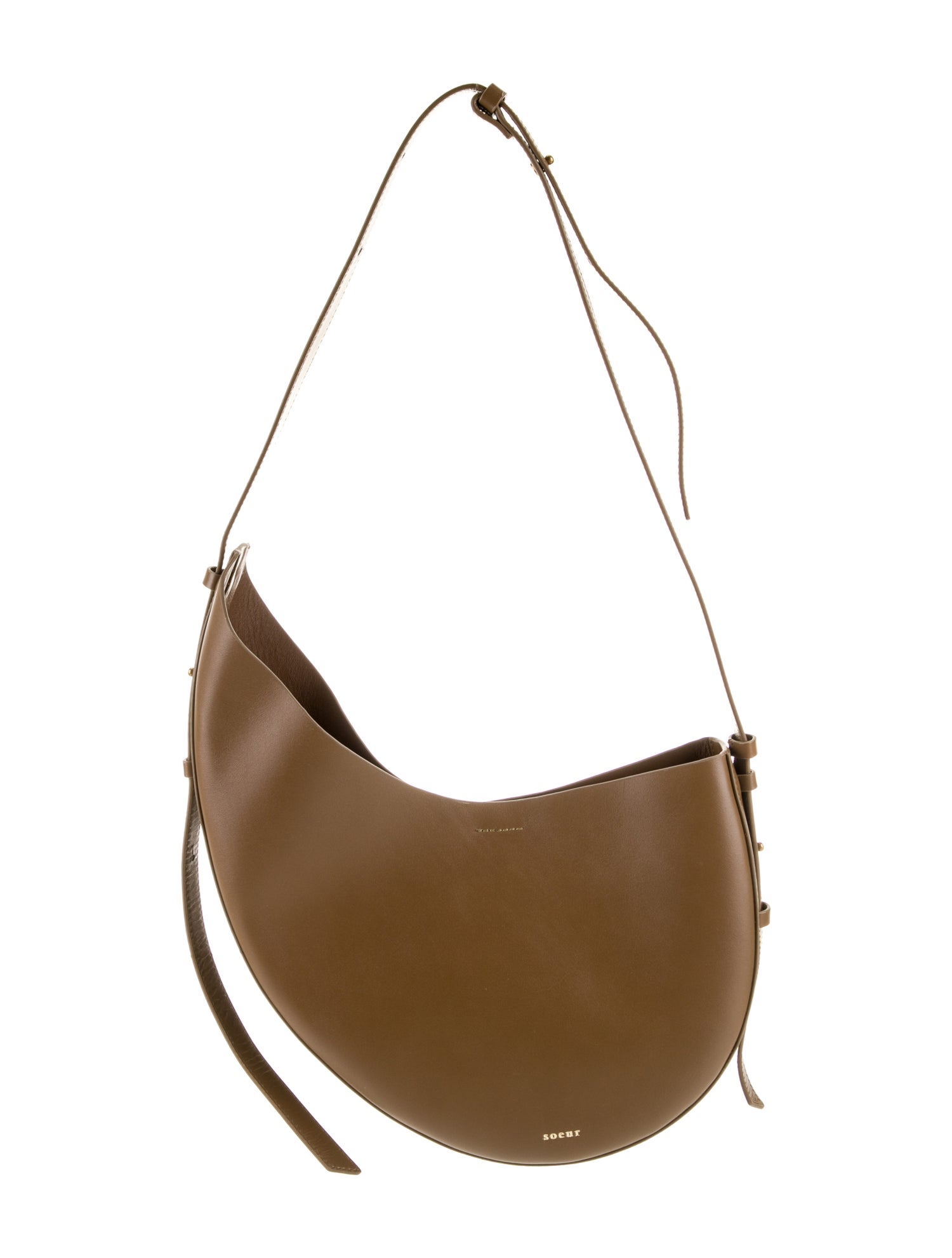 Soeur Leather Shoulder Bag