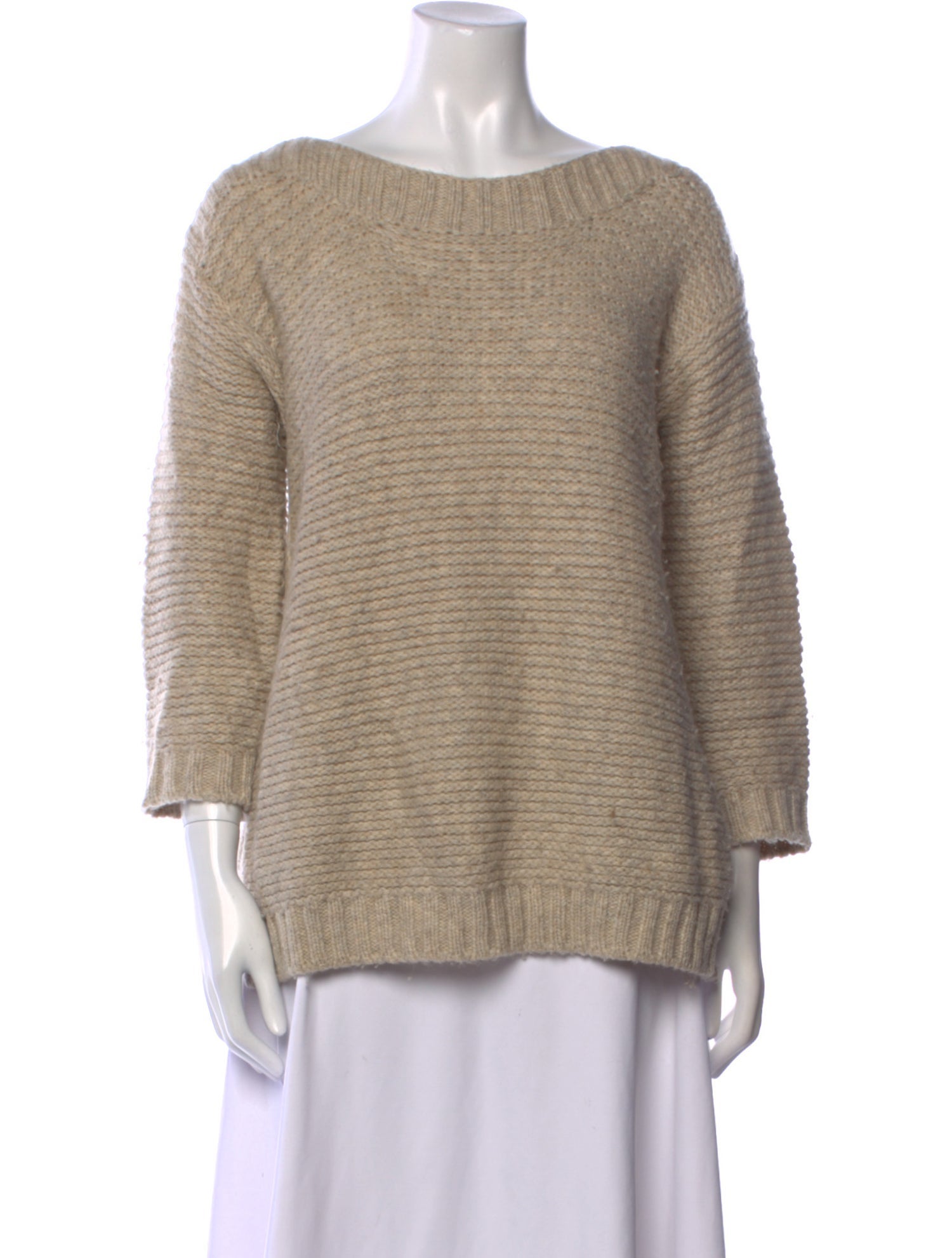 Soeur Wool Bateau Neckline Sweater