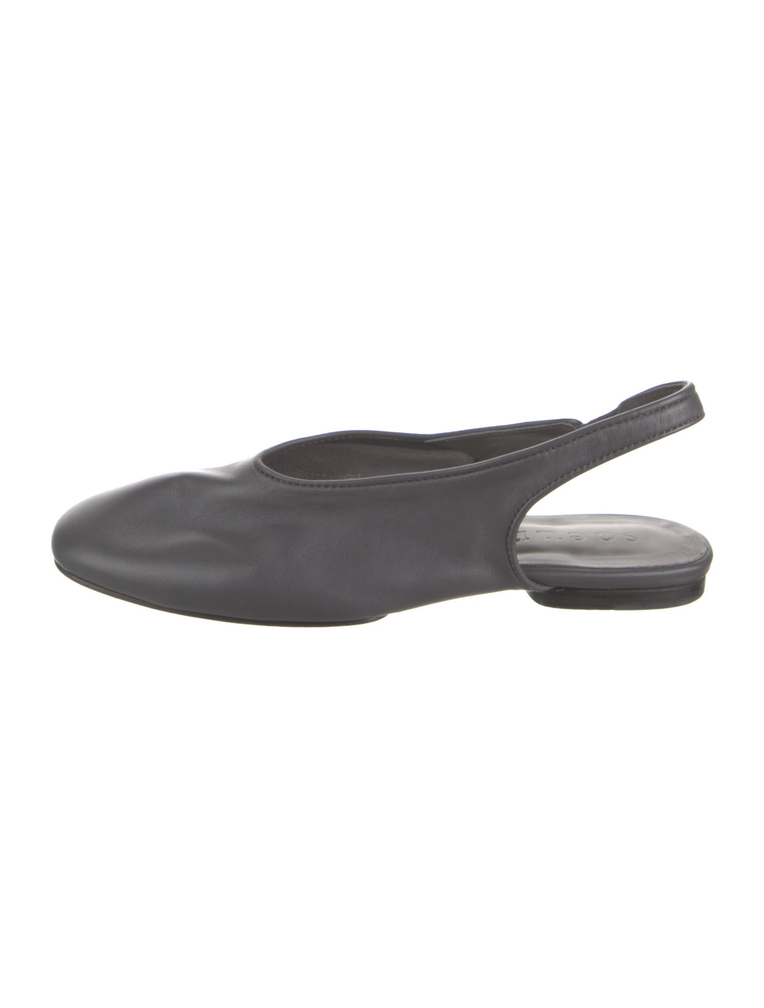 Soeur Leather Slingback Flats
