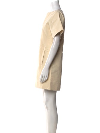 Soeur Bateau Neckline Mini Dress