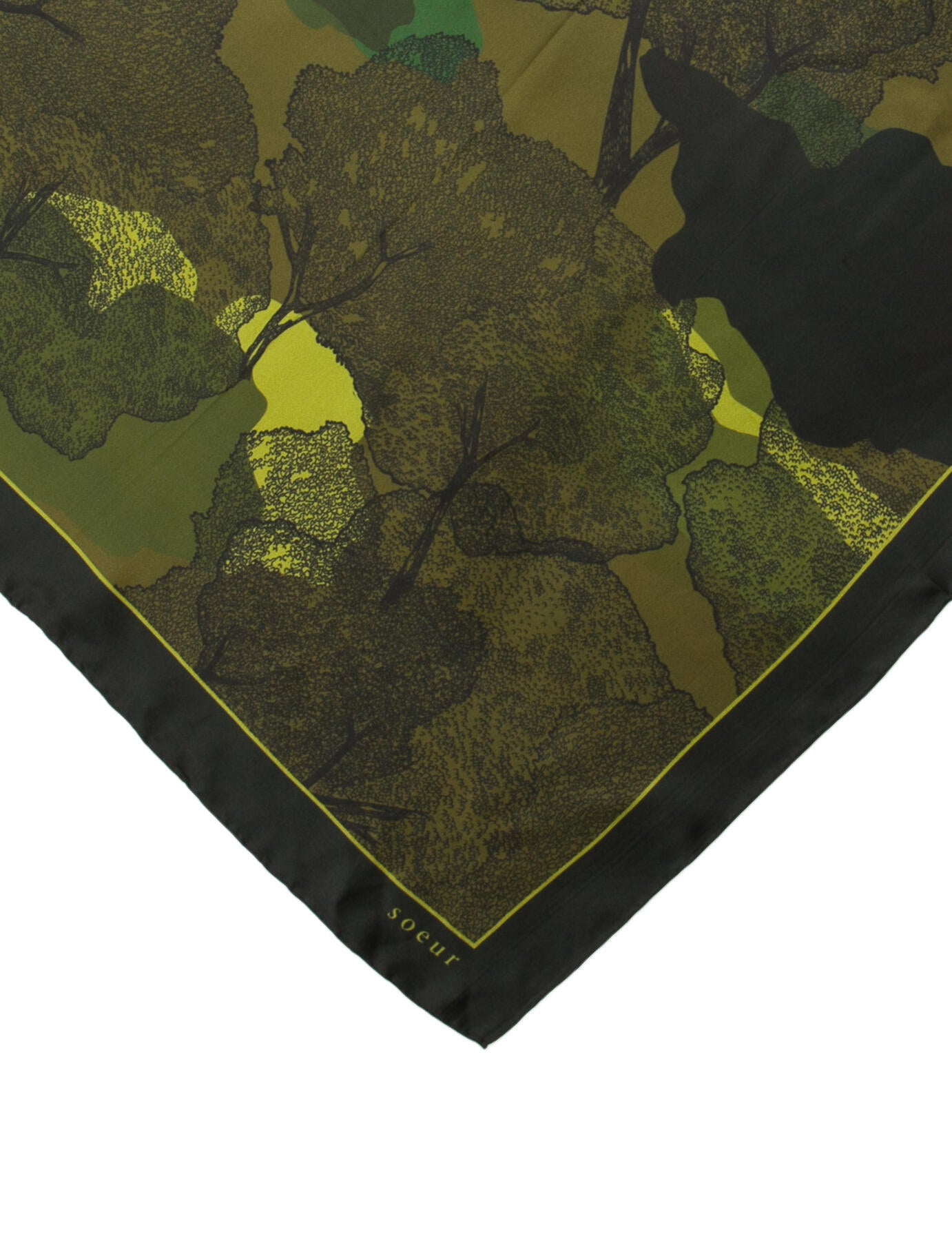 Soeur Silk Printed Scarf w/ Tags