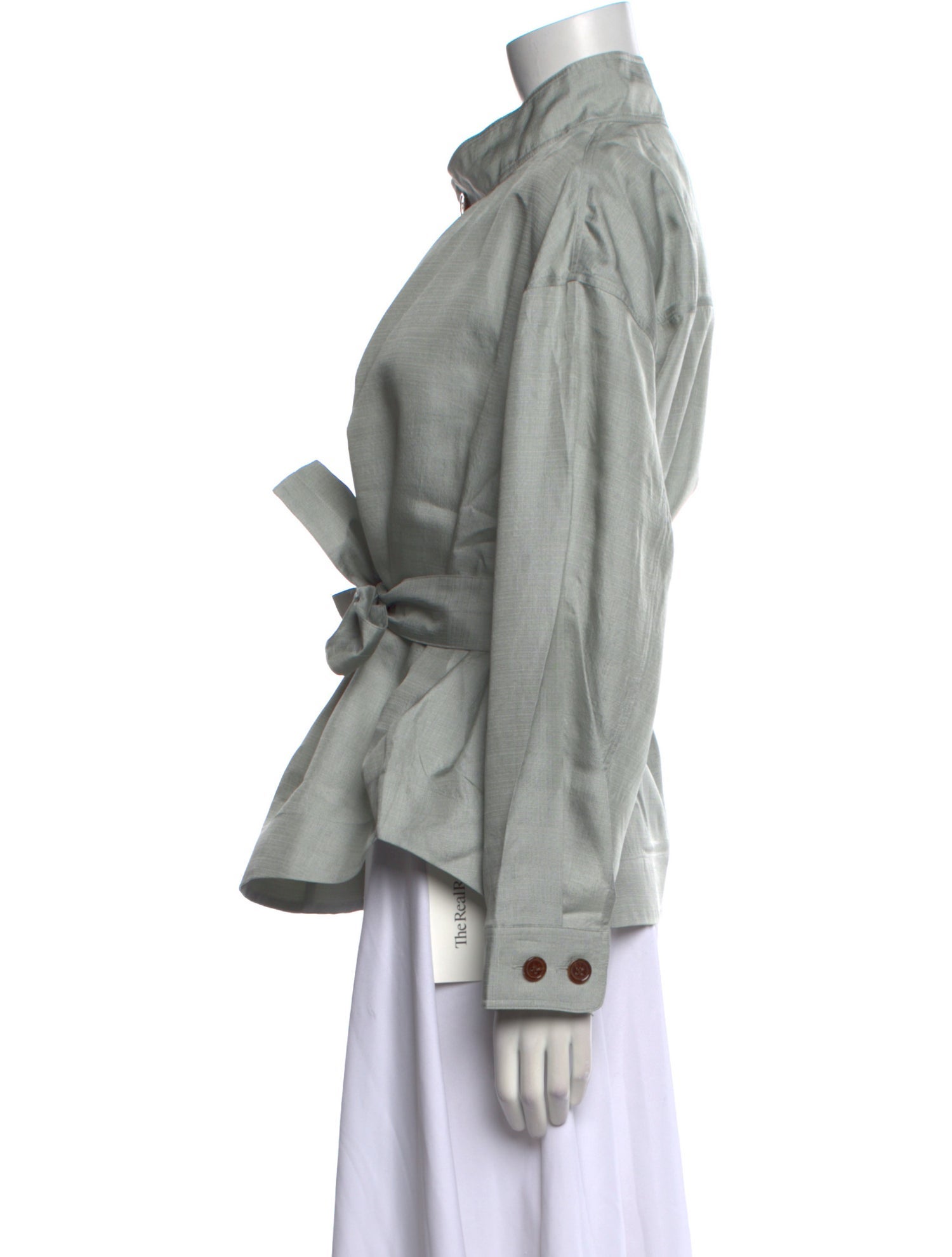 Soeur Silk Cowl Neck Sweatshirt