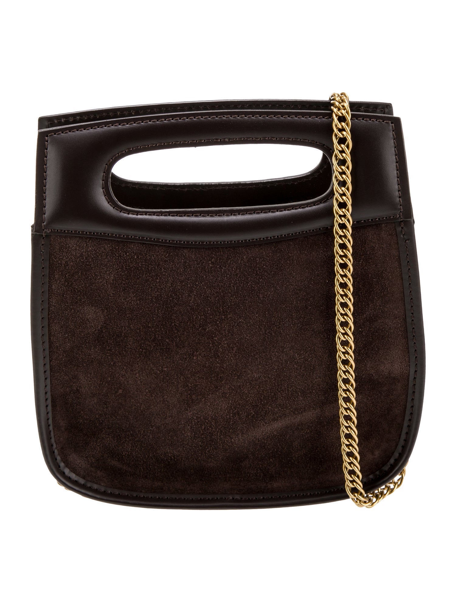 Soeur Leather Evening Bag