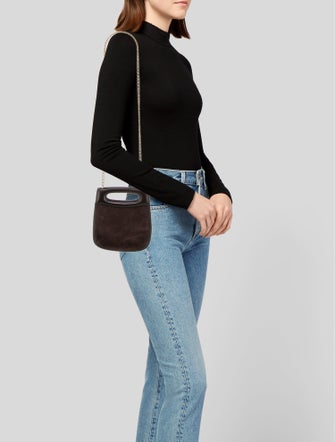 Soeur Leather Evening Bag