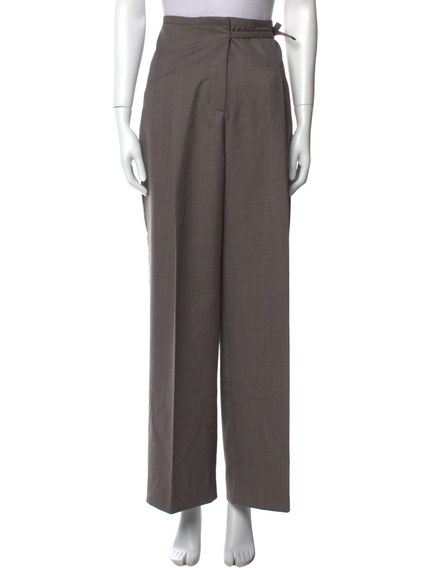 Soeur Virgin Wool Wide Leg Pants