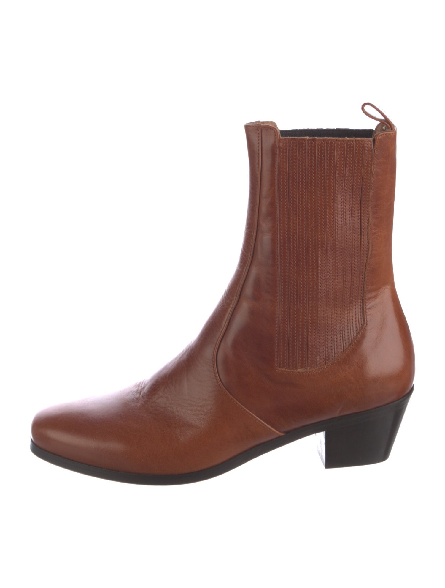 Soeur Leather Chelsea Boots