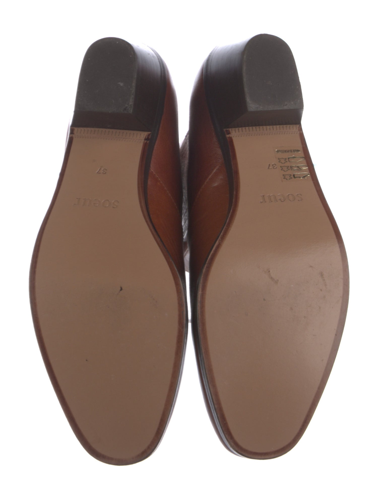 Soeur Leather Chelsea Boots