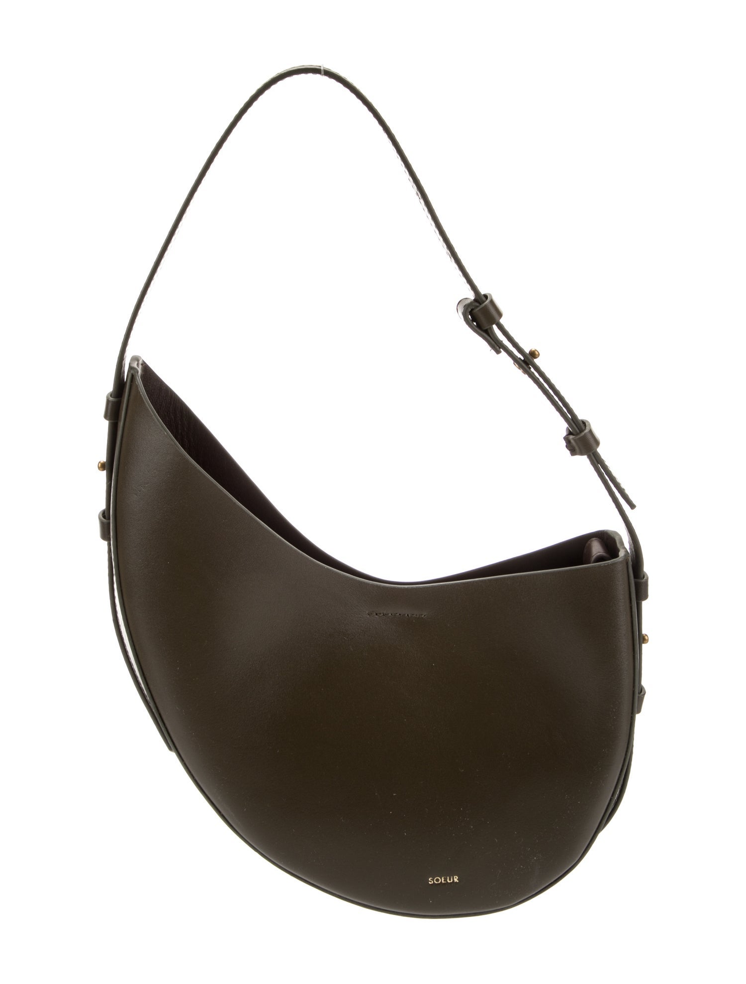 Soeur Leather Shoulder Bag