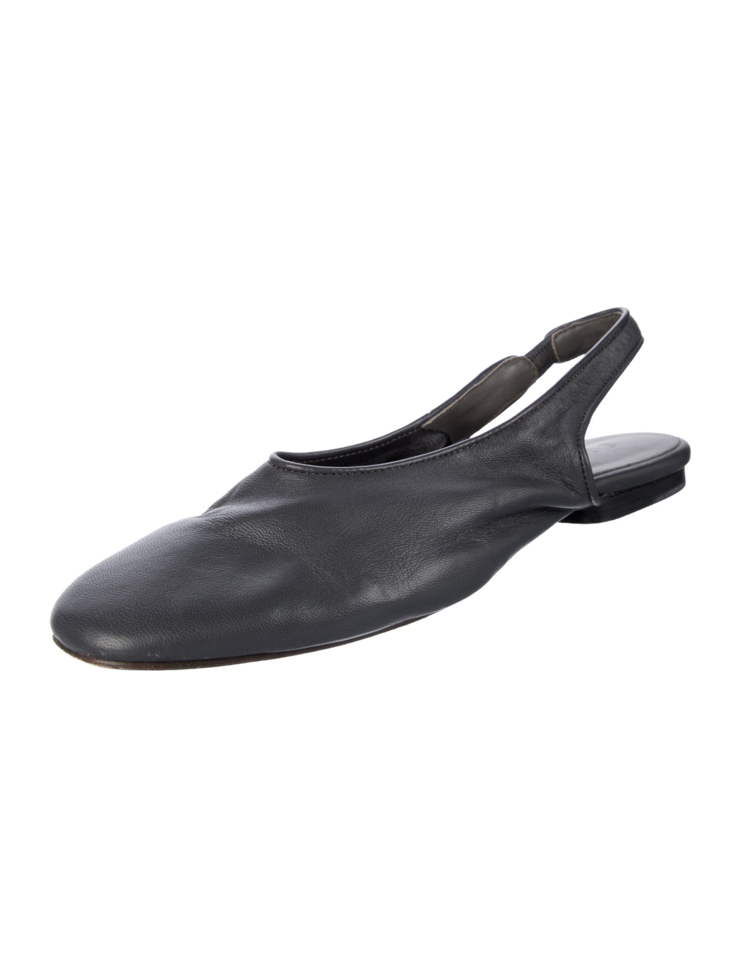 Soeur Leather Slingback Flats