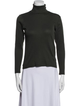 Soeur Turtleneck Three-Quarter Sleeve Top