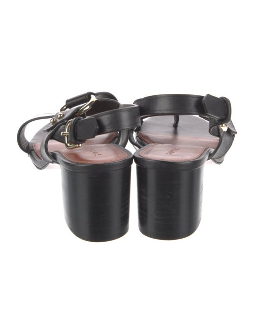 Soeur Leather Slingback Sandals