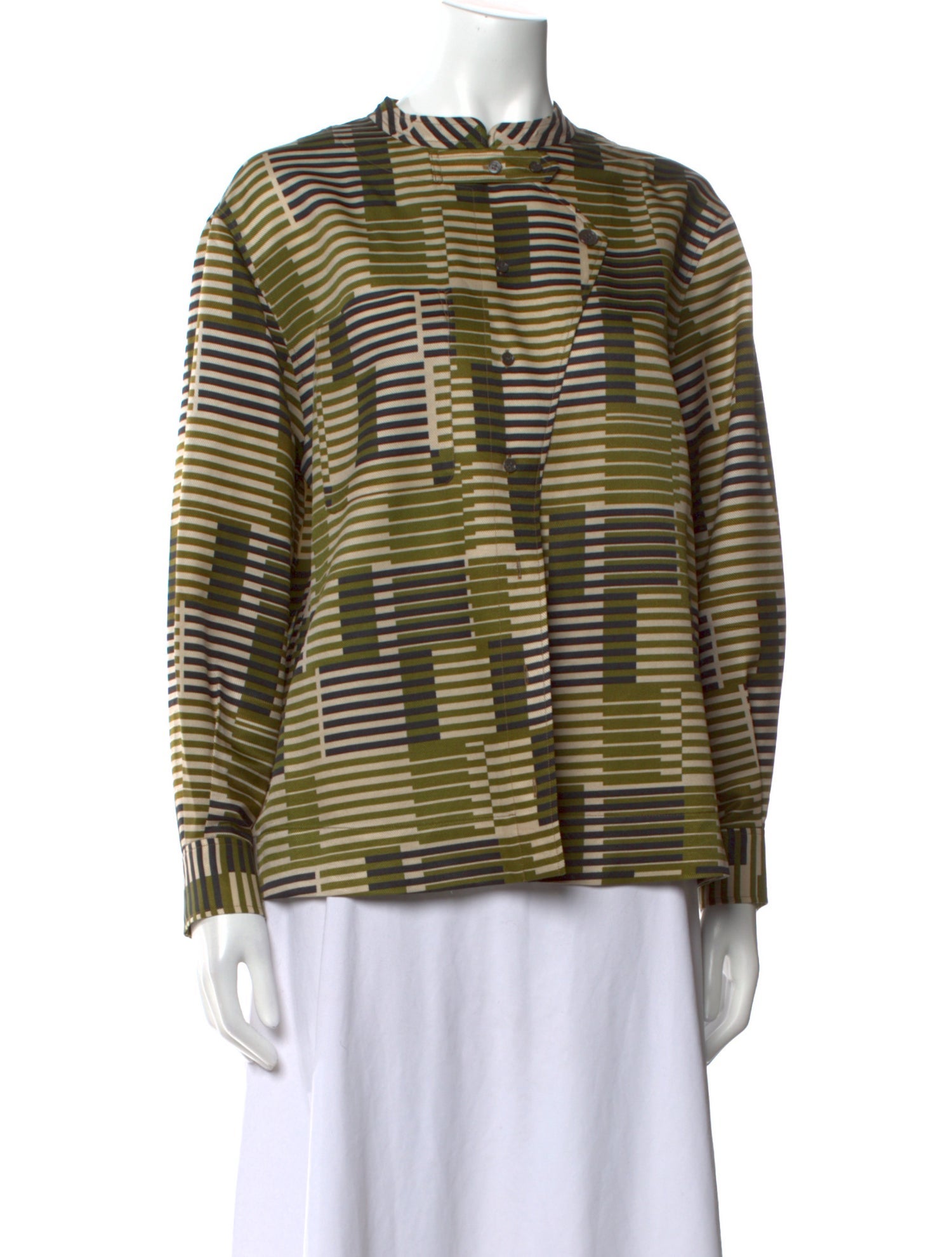 Soeur Wool Striped Blouse