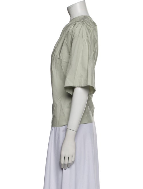 Soeur Bateau Neckline Three-Quarter Sleeve Blouse