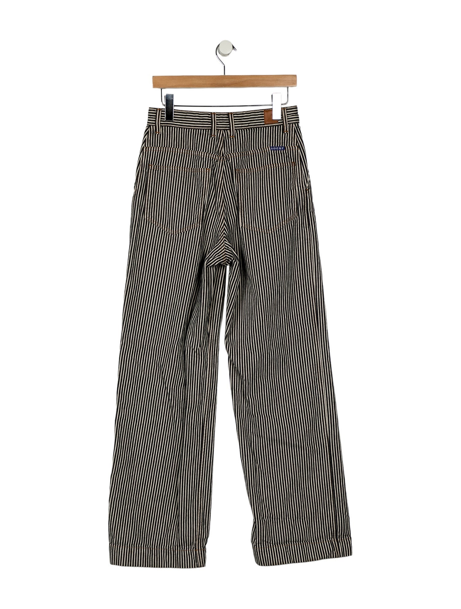 Soeur High-Rise Wide Leg Jeans