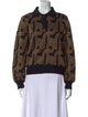 Soeur Printed Crew Neck Sweater