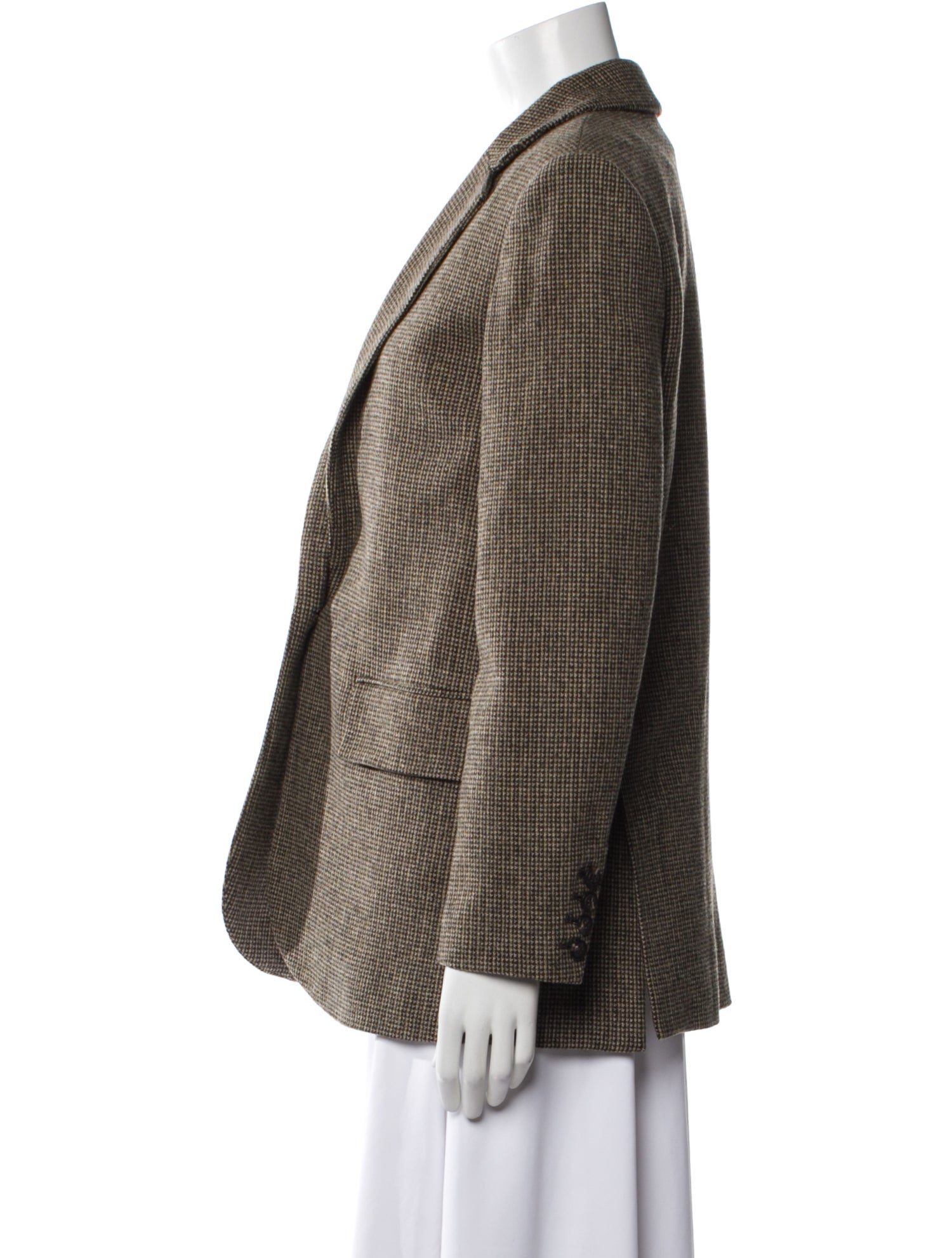 Soeur Virgin Wool Striped Blazer