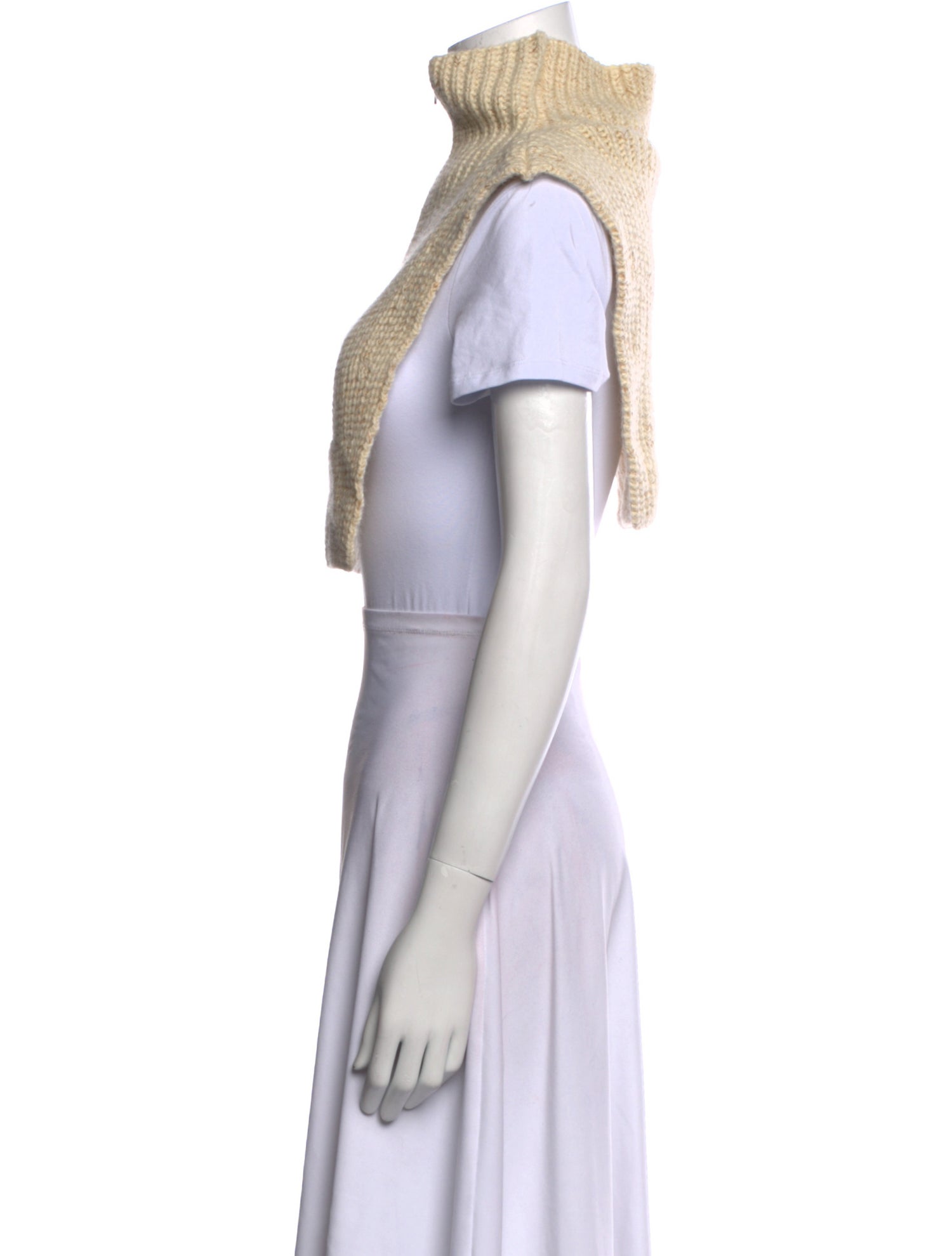 Soeur Colorblock Pattern Mock Neck Sweater w/ Tags