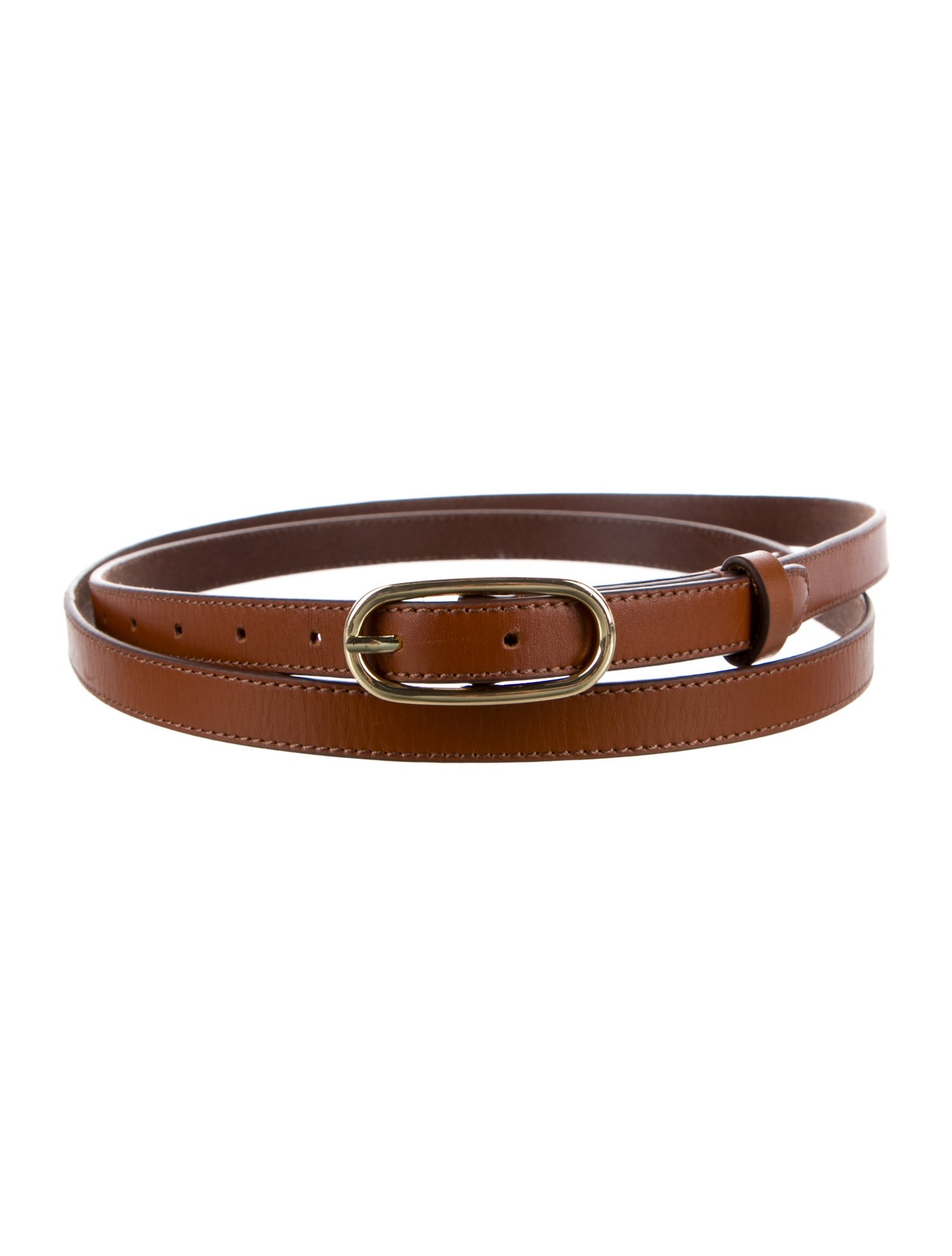 Soeur Skinny Leather Belt