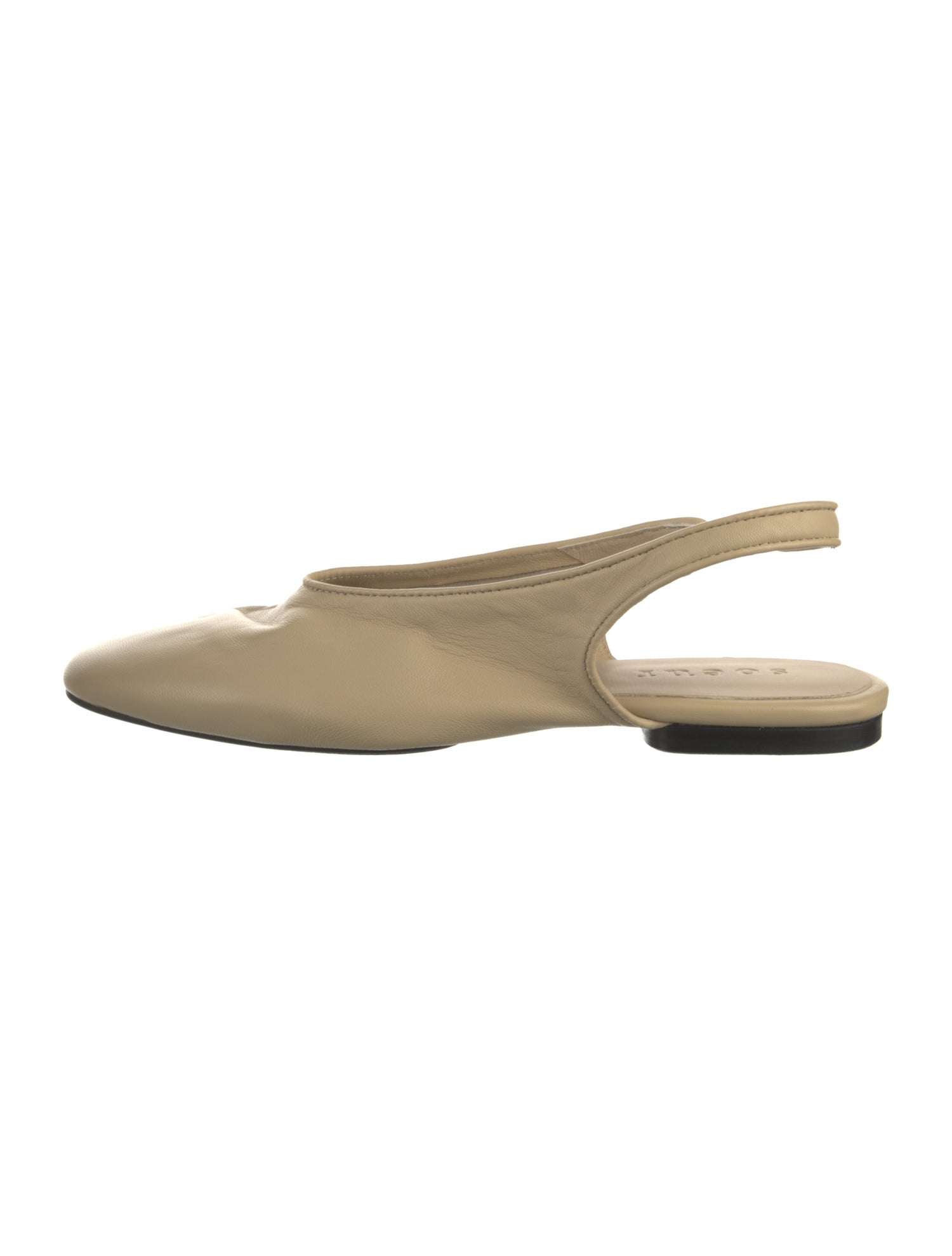 Soeur Leather Slingback Flats