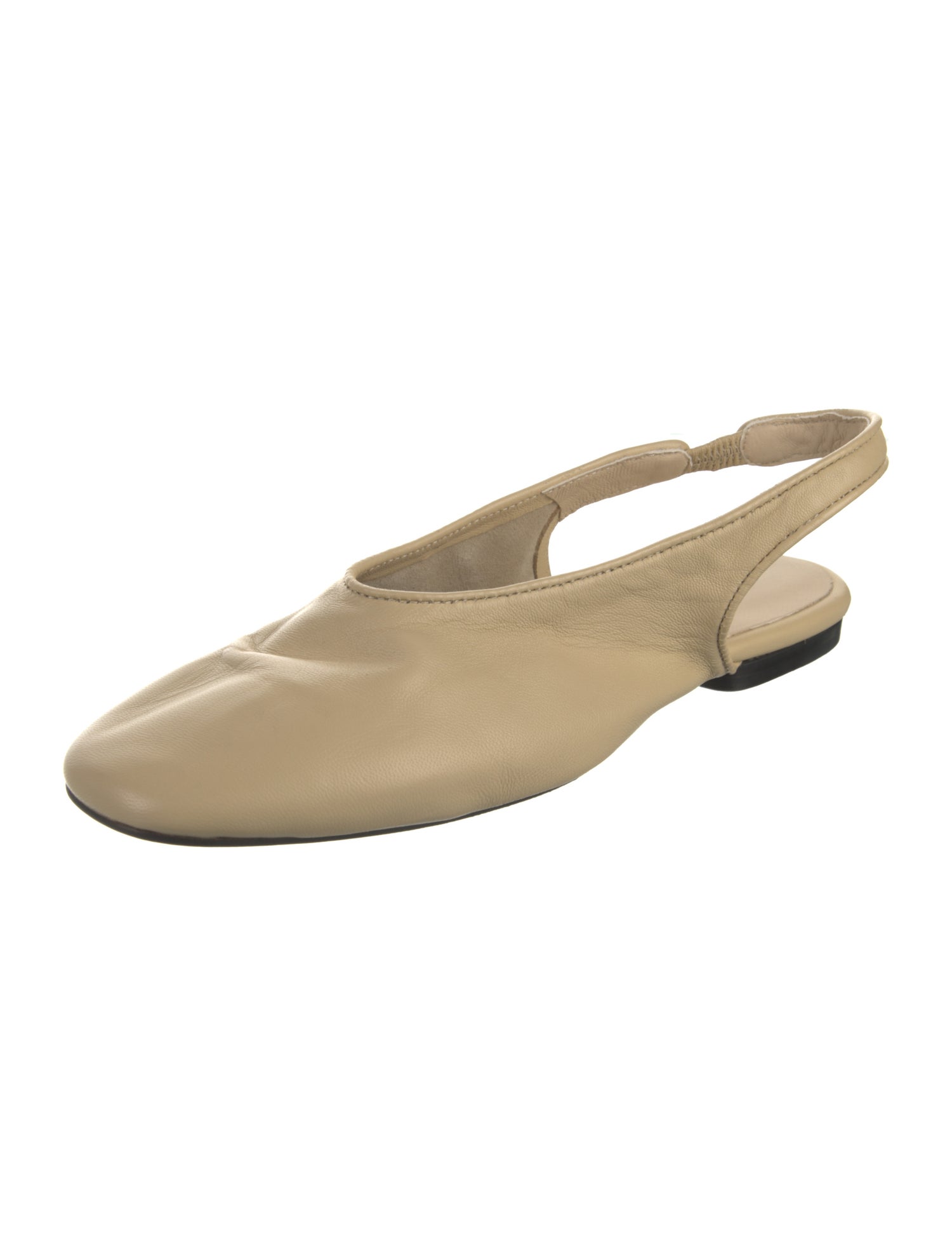 Soeur Leather Slingback Flats
