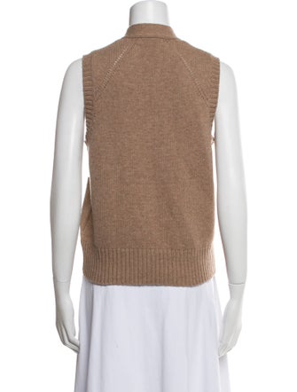 Soeur Merino Wool Striped Vest