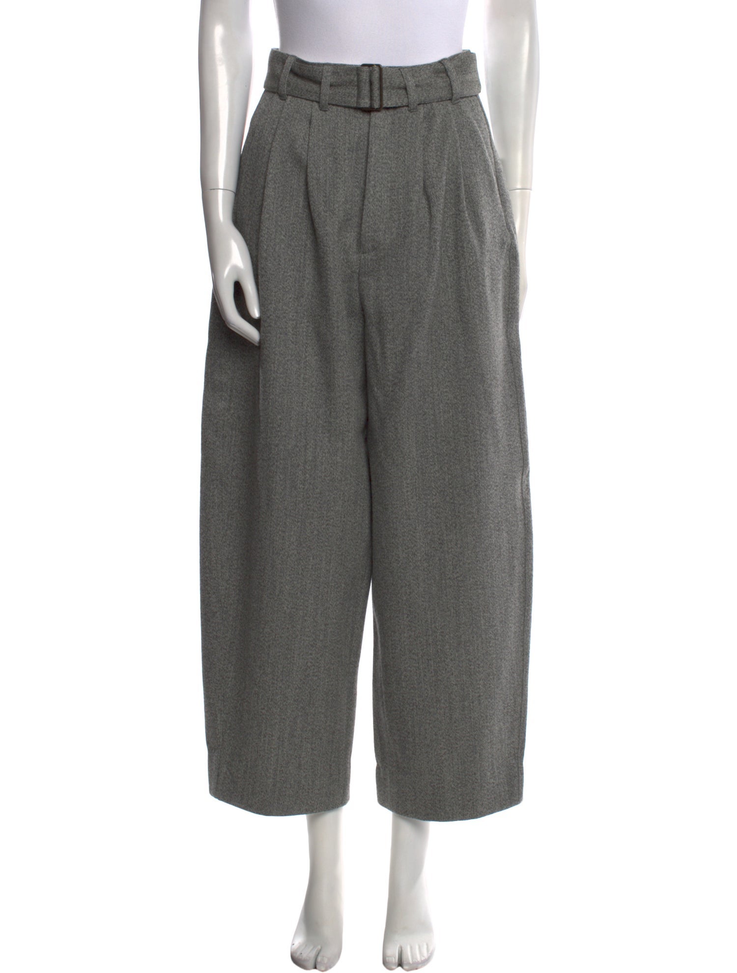 Soeur Virgin Wool Wide Leg Pants