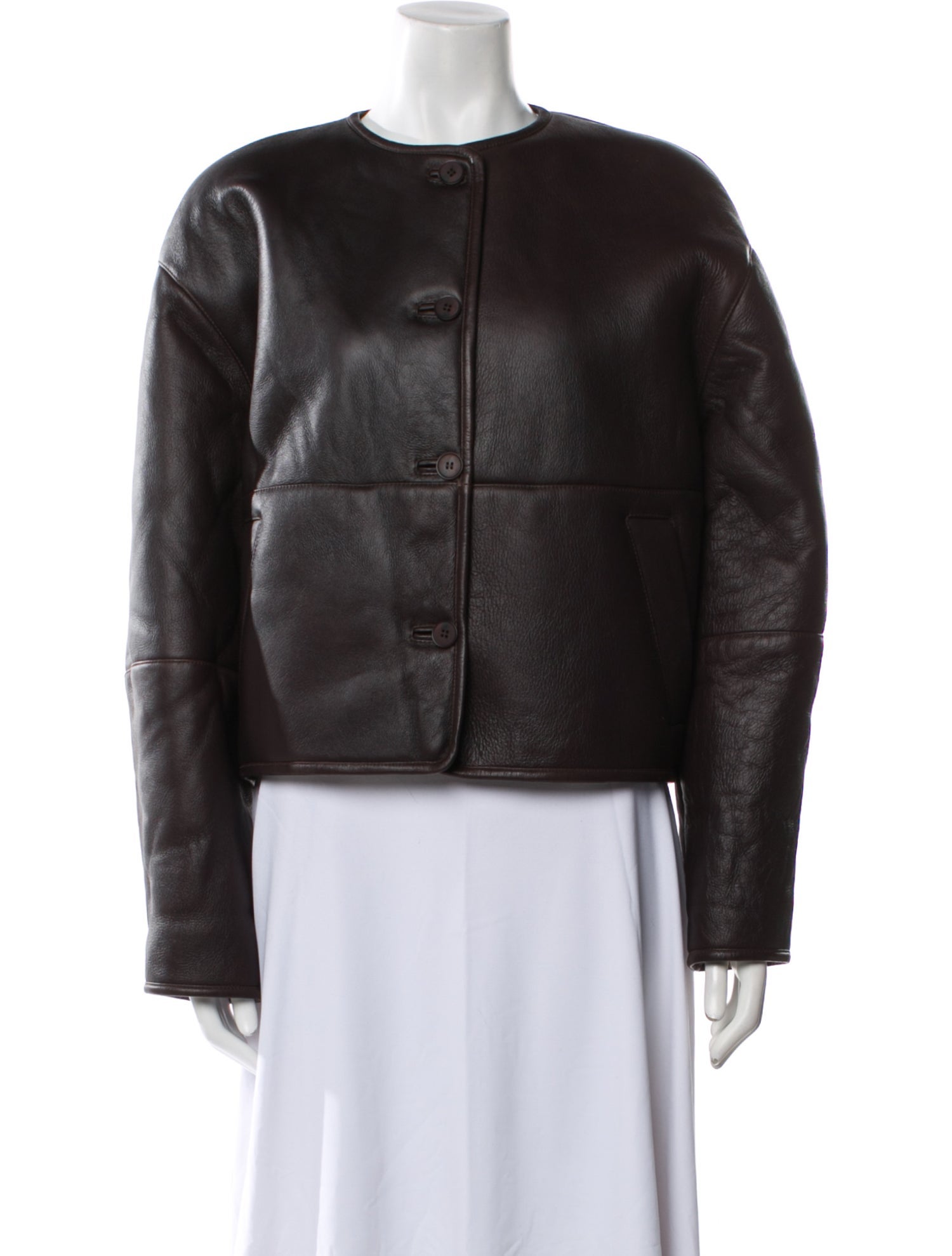 Soeur Leather Faux Fur Jacket w/ Tags