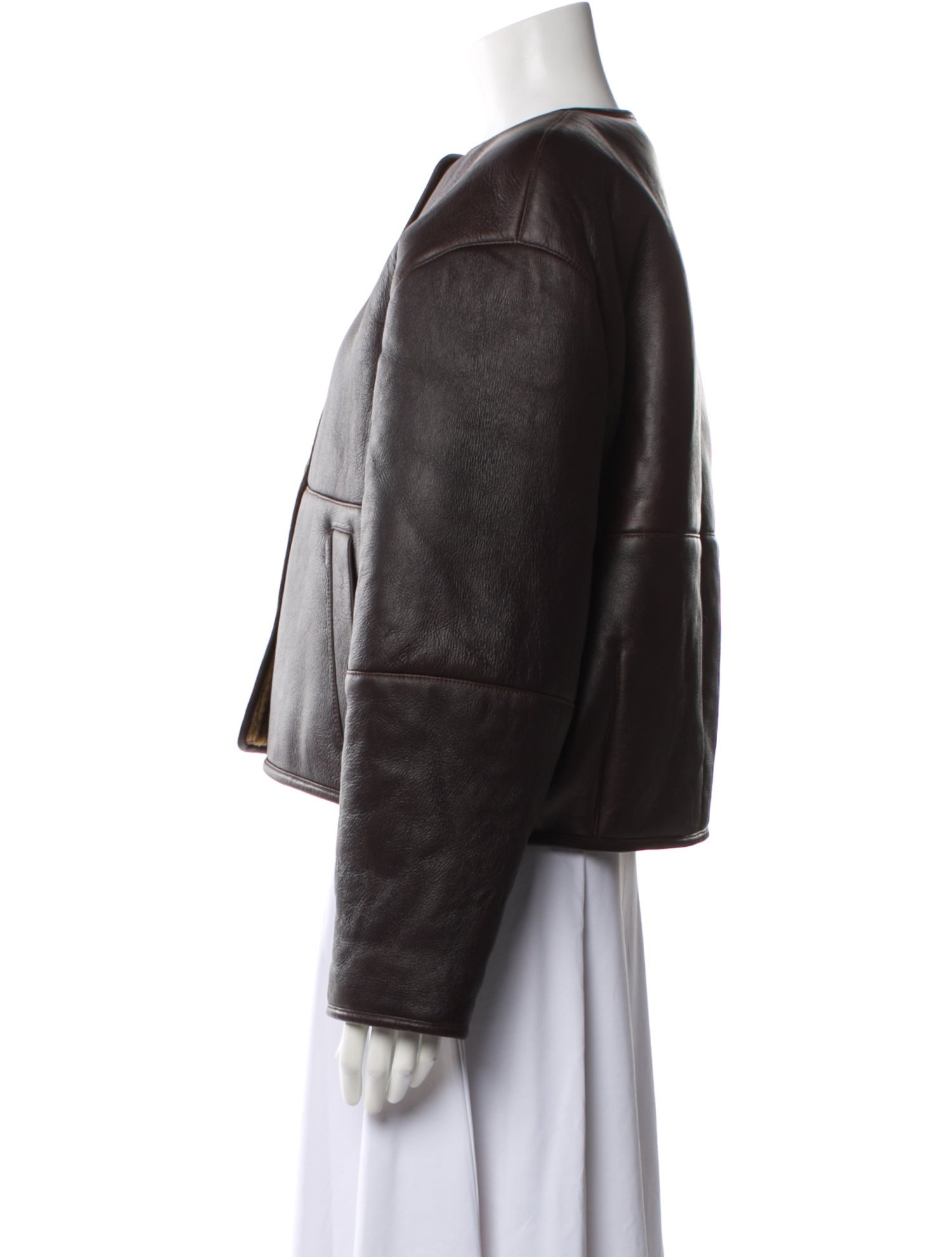 Soeur Leather Faux Fur Jacket w/ Tags