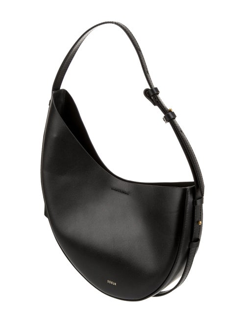 Soeur Leather Shoulder Bag