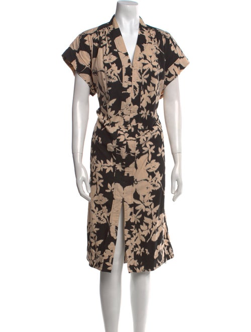 Soeur Floral Print Midi Length Dress