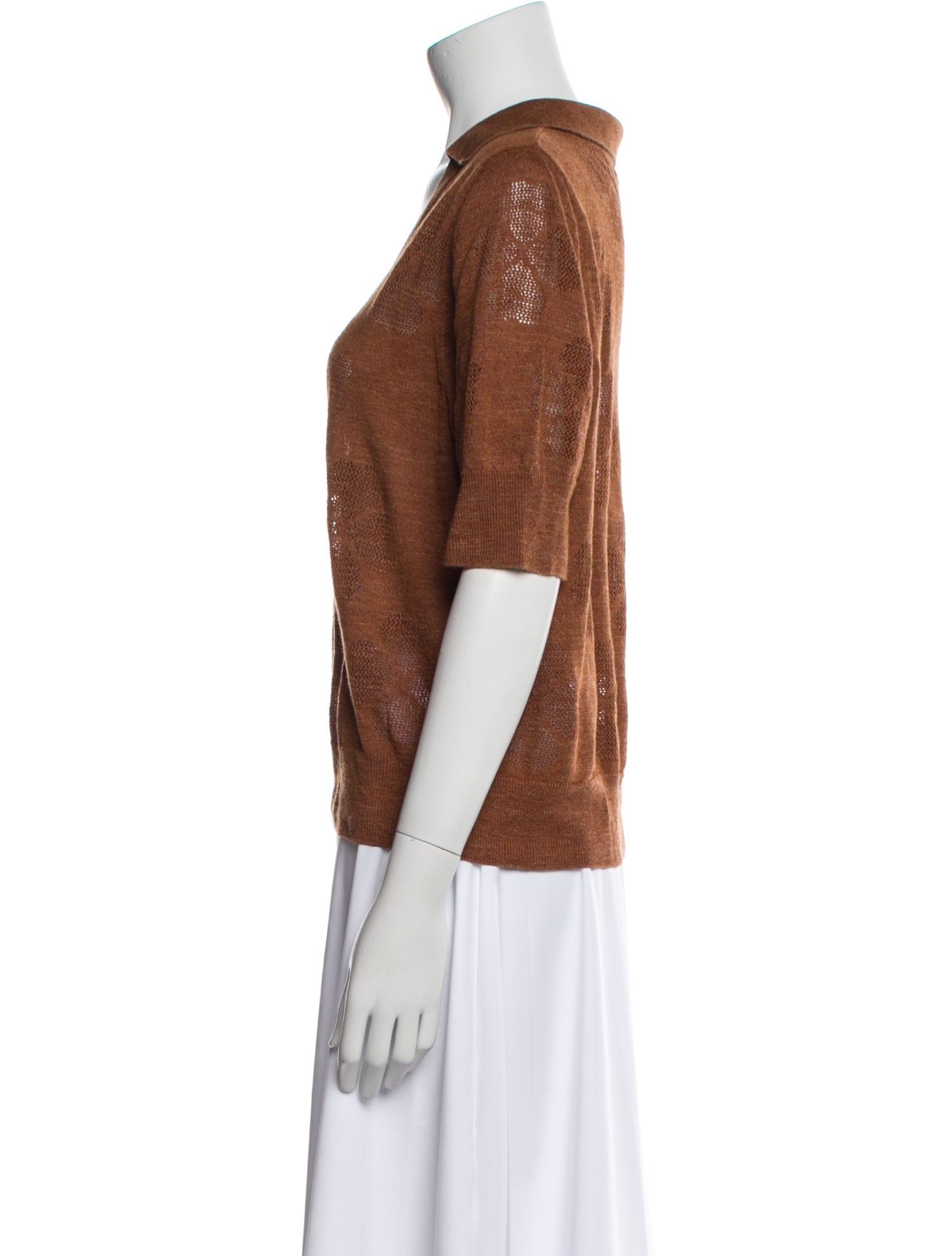 Soeur Linen Printed Sweater