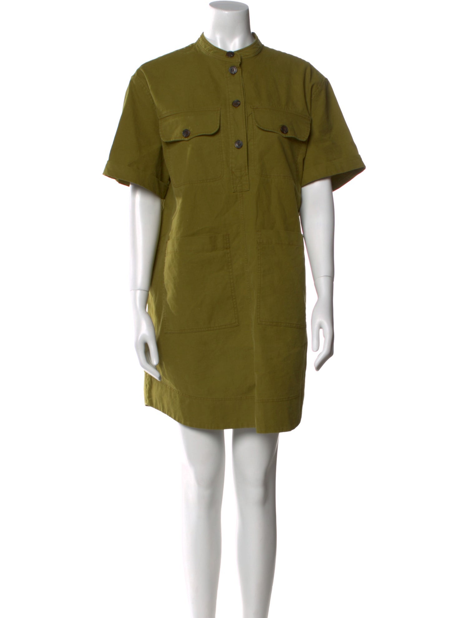 Soeur Mock Neck Mini Dress