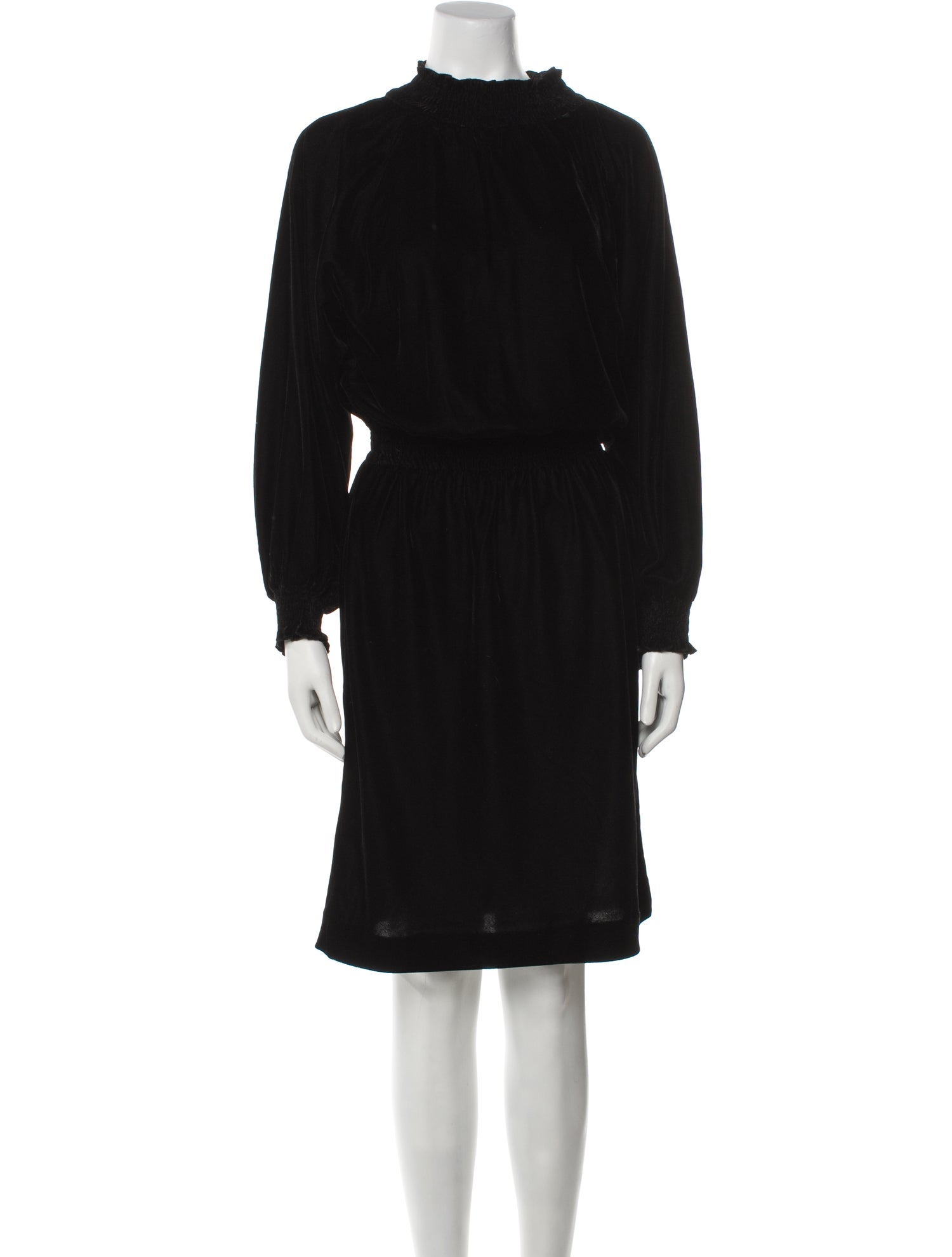 Soeur Mock Neck Knee-Length Dress