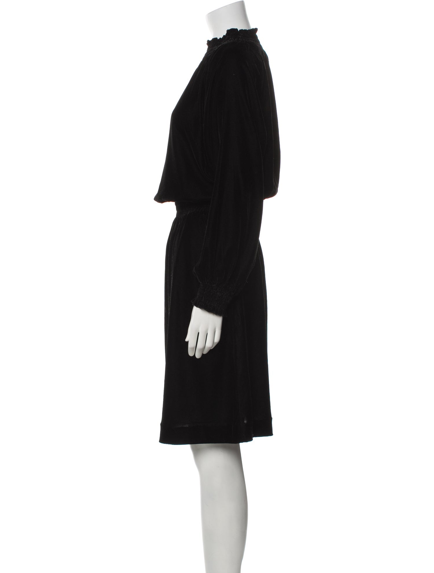 Soeur Mock Neck Knee-Length Dress