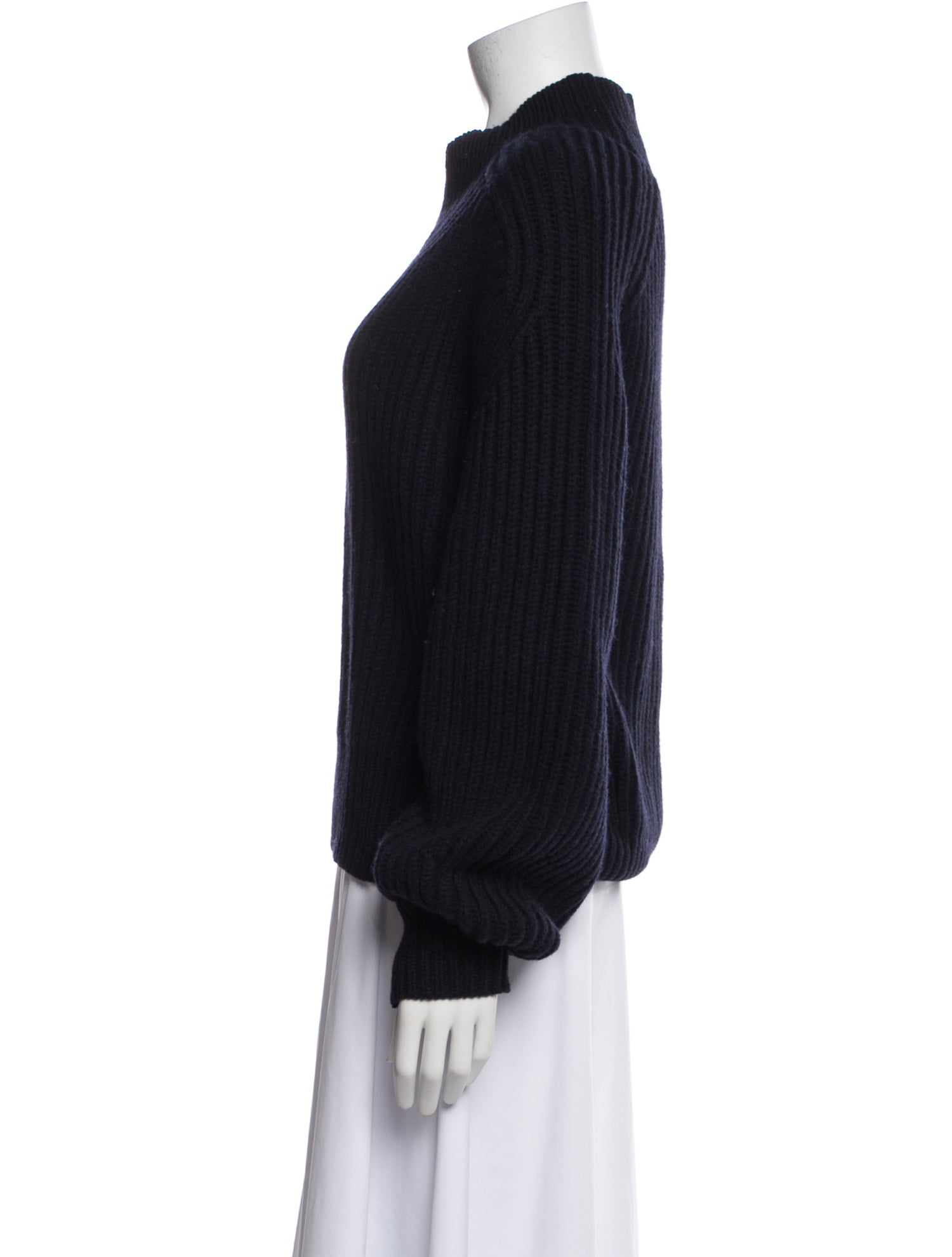 Soeur Merino Wool Mock Neck Sweater
