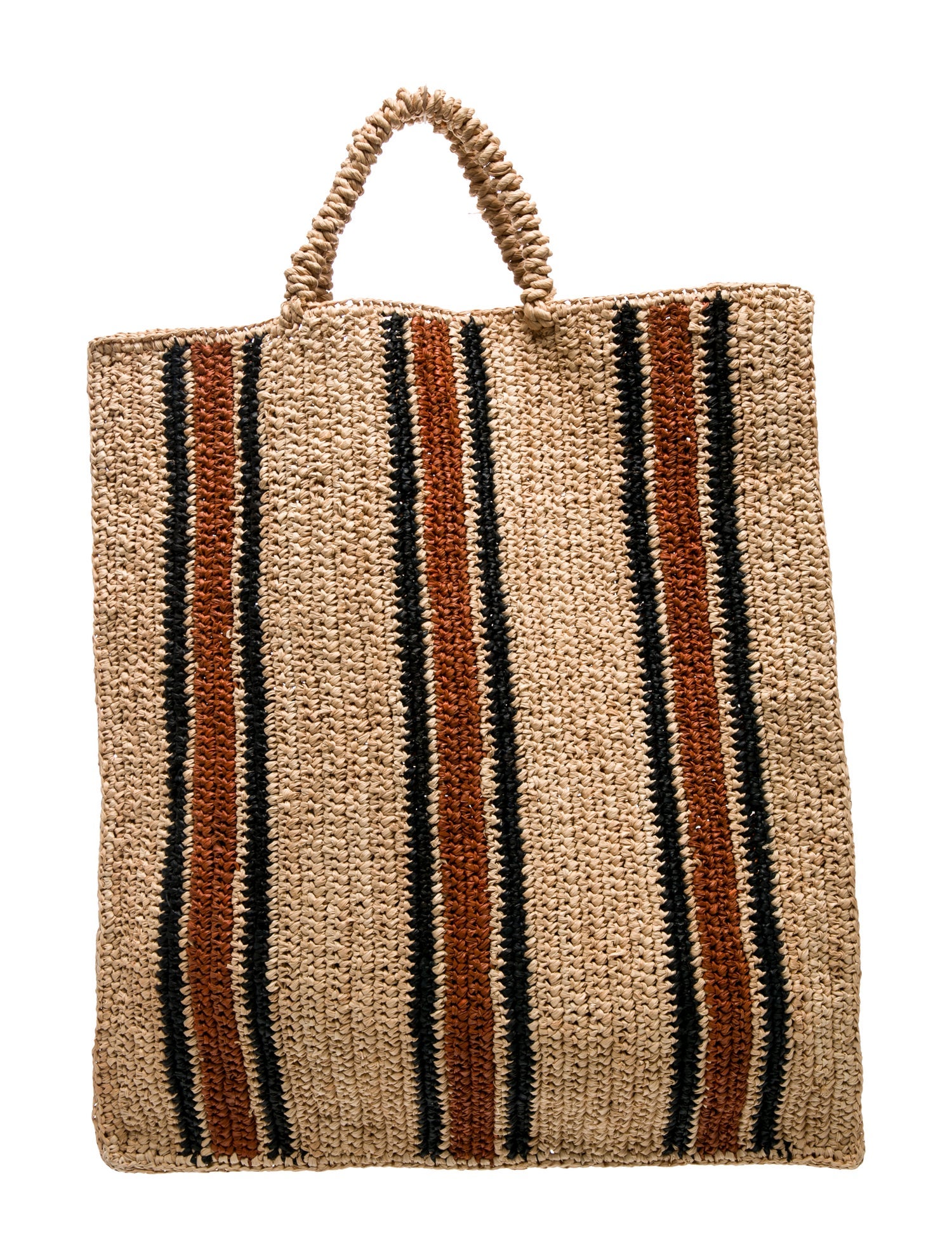 Soeur Straw Top Handle Bag