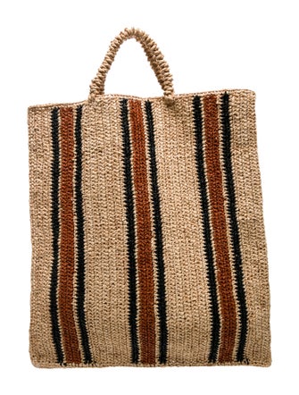 Soeur Straw Top Handle Bag