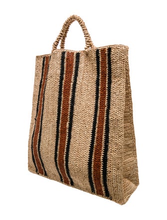 Soeur Straw Top Handle Bag
