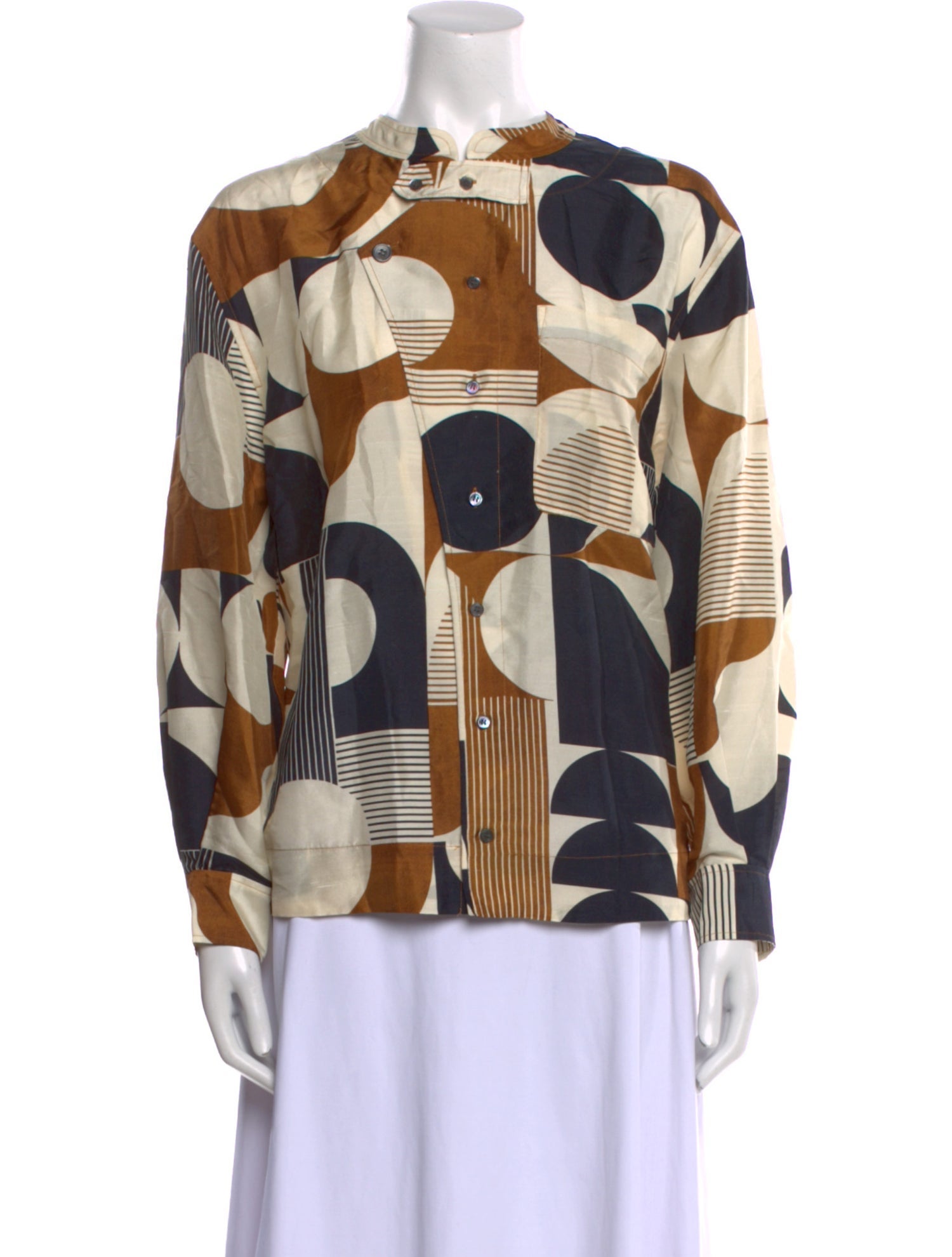 Soeur Silk Printed Blouse