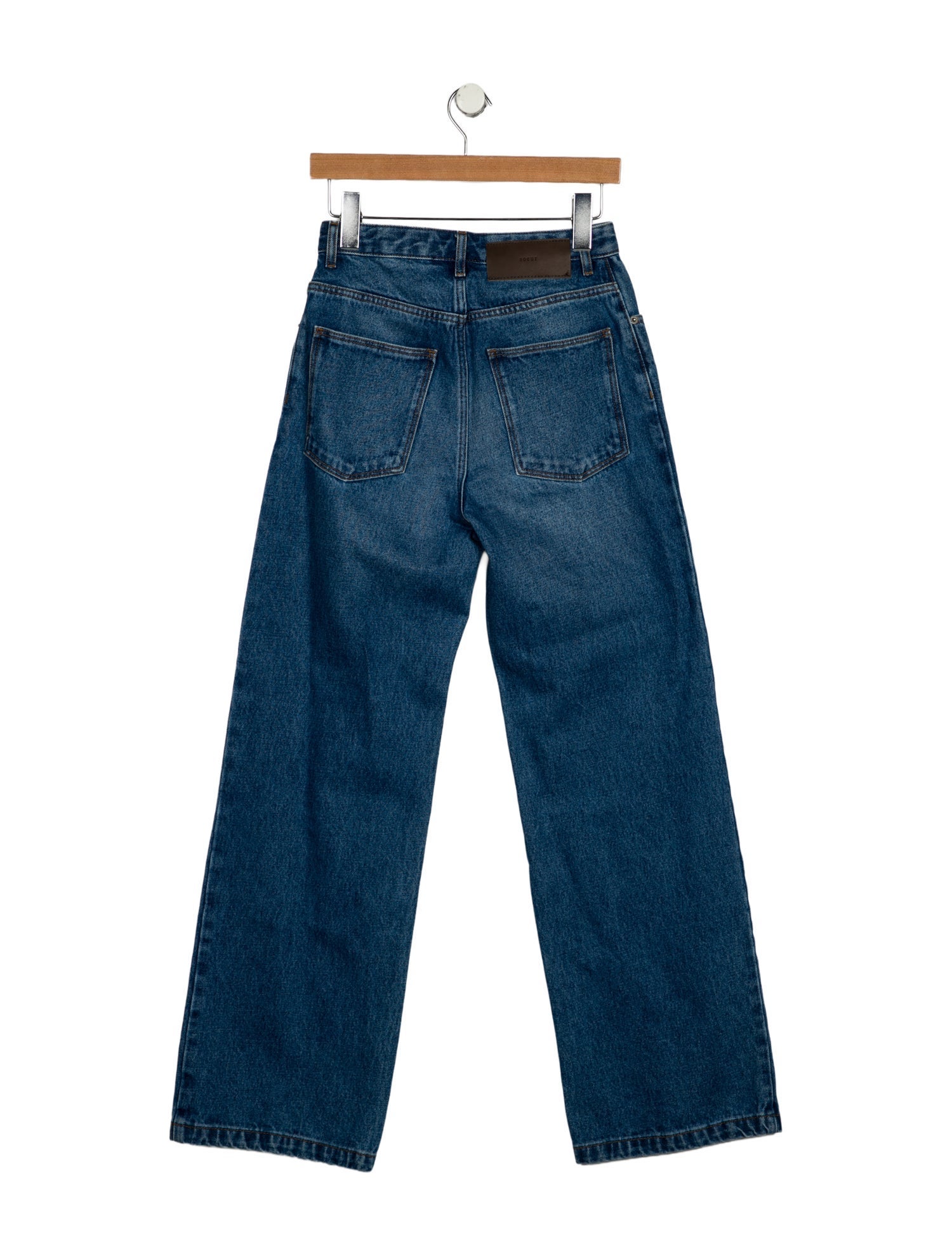 Soeur High-Rise Wide Leg Jeans