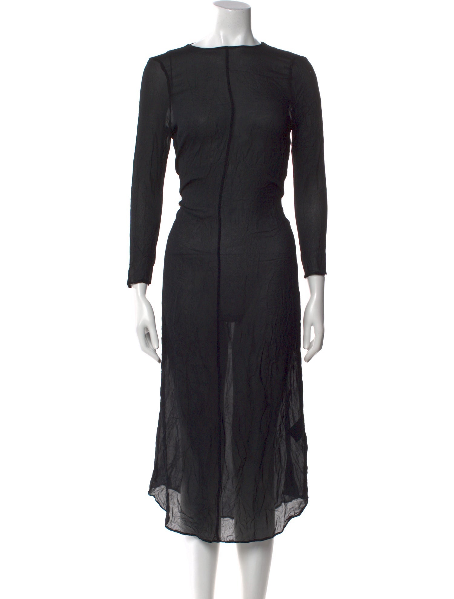 Soeur Bateau Neckline Long Dress