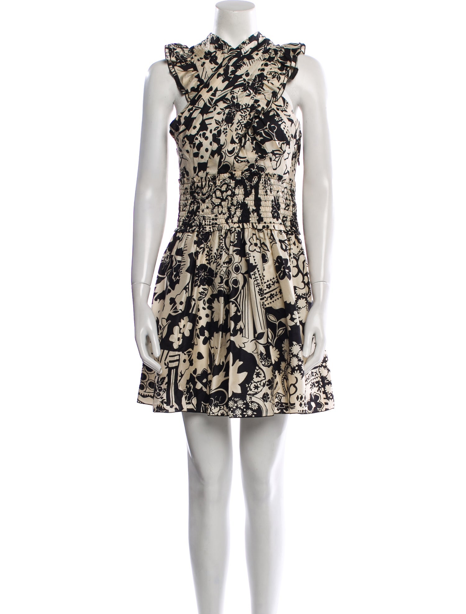Soeur Silk Mini Dress w/ Tags