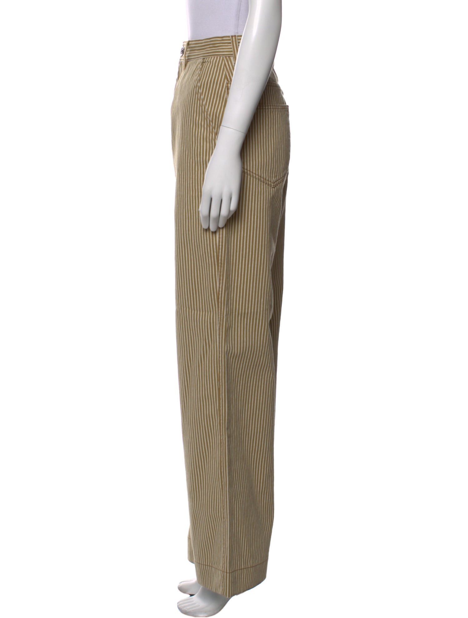 Soeur Striped Wide Leg Pants