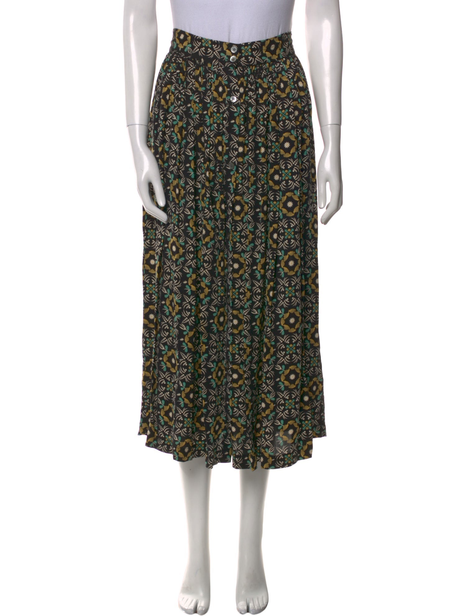 Soeur Printed Midi Length Skirt